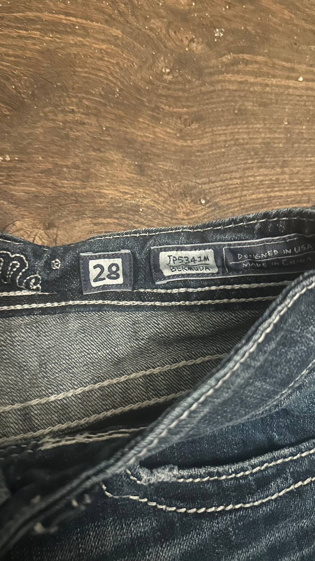 Miss me denim shorts w28