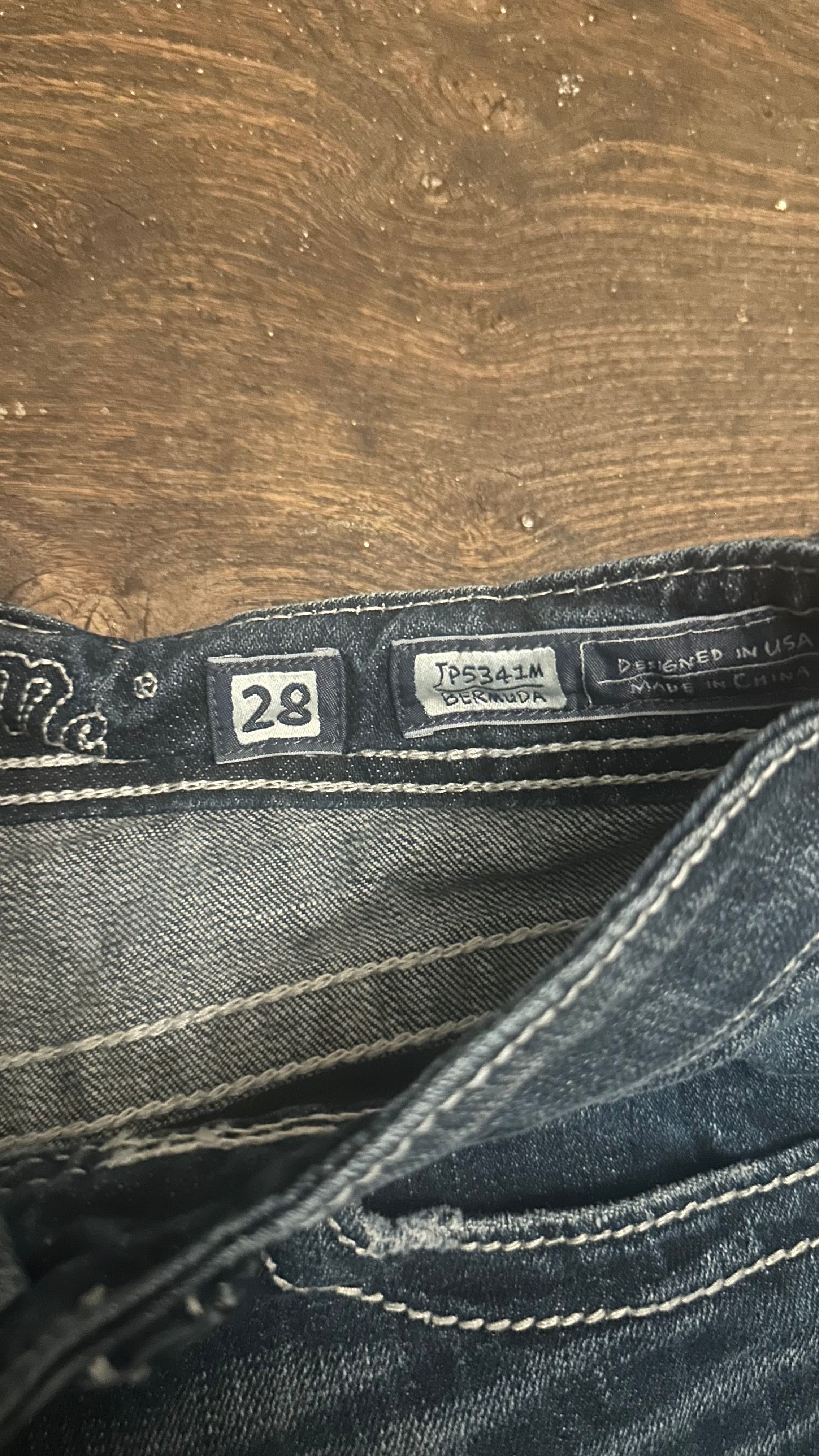 Miss me denim shorts w28
