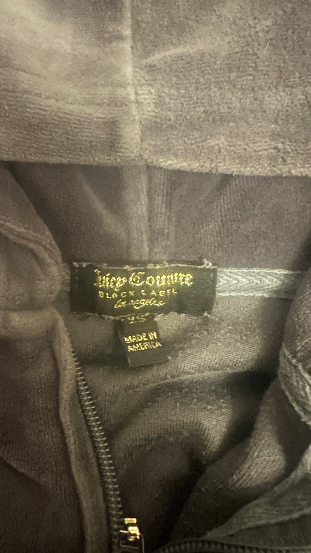 Juicy Couture hoodie XS