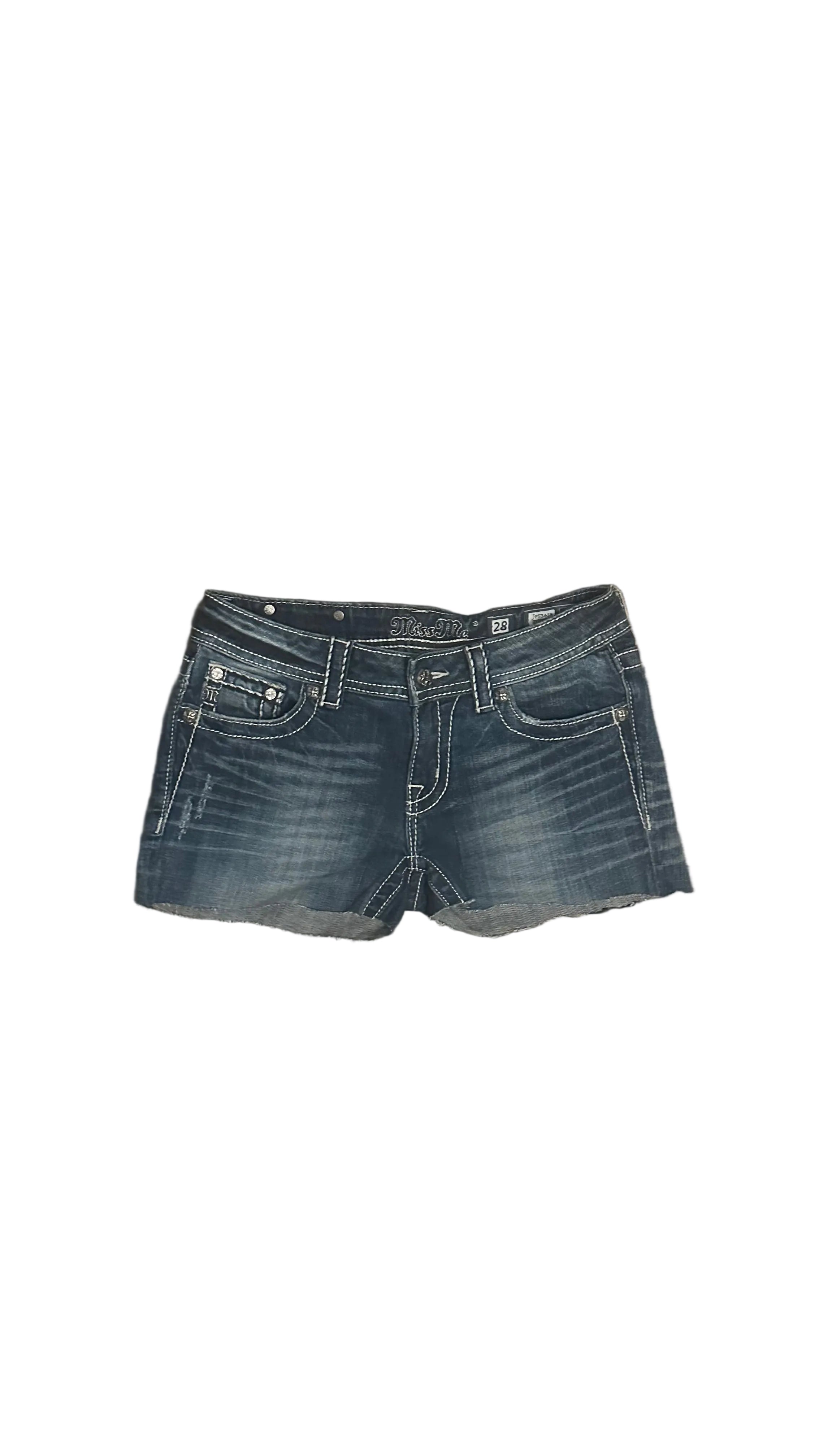 Miss me denim shorts w28