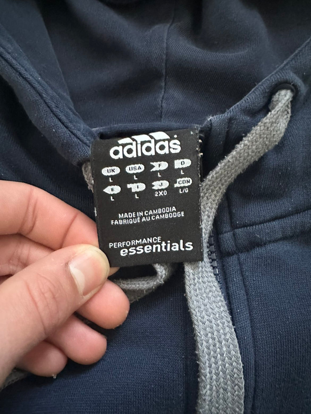 Adidas Essentials Hoodie L