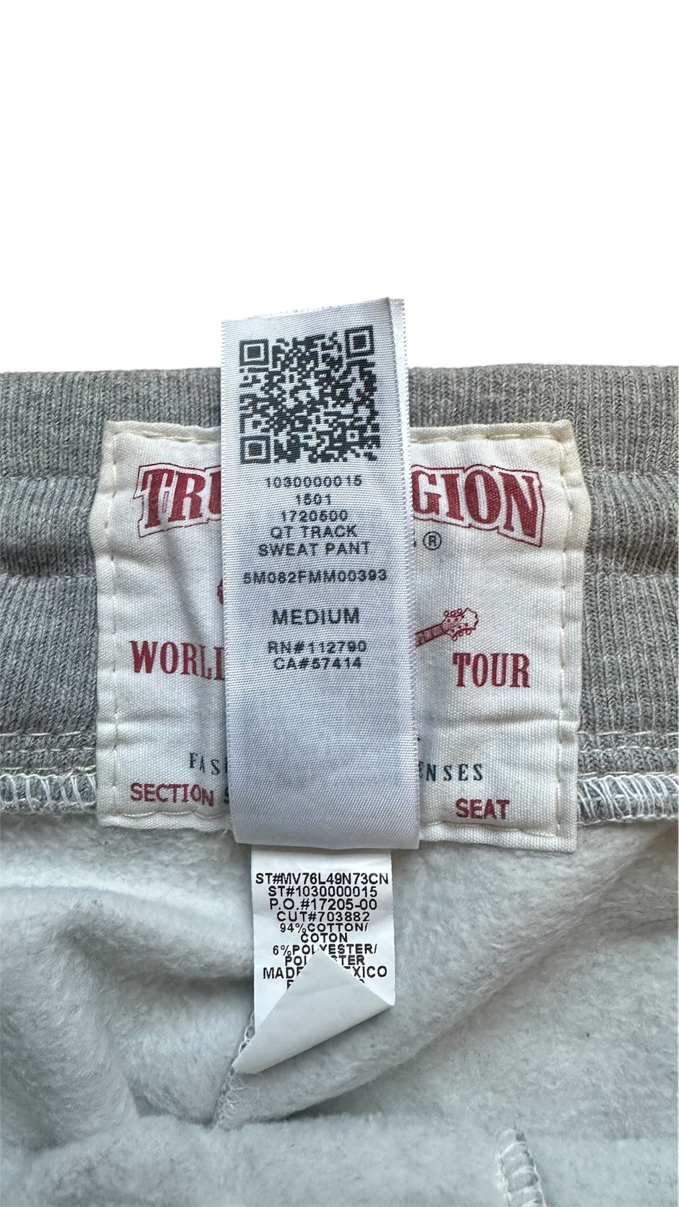 True Religion joggers M